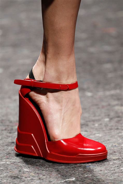 red prada platform shoes|Prada red bottom shoes.